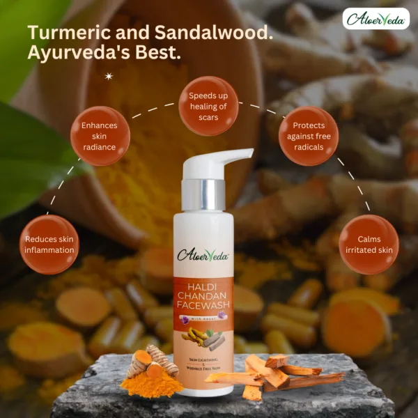 Haldi Chandan Facewash - Image 3