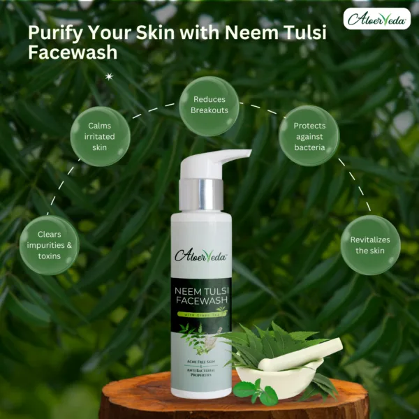 Neem Tulsi Facewash - Image 3