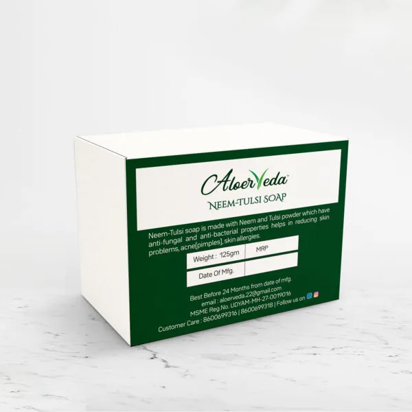 Neem Tulsi Soap - Image 2