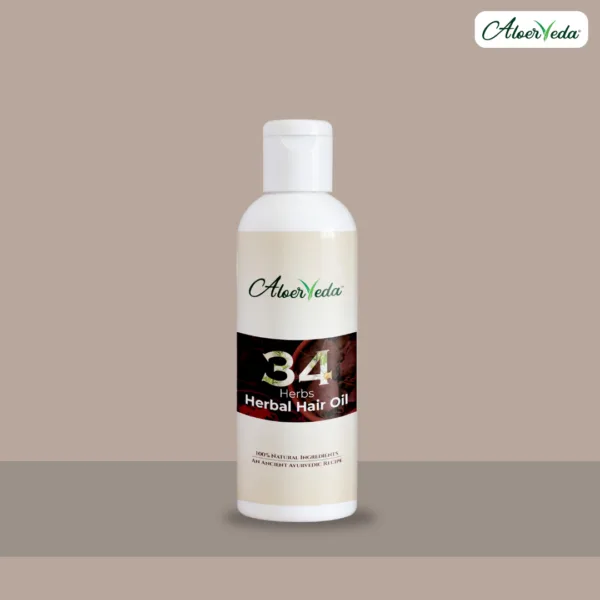 34 Herbs Herbal Hair Oil
